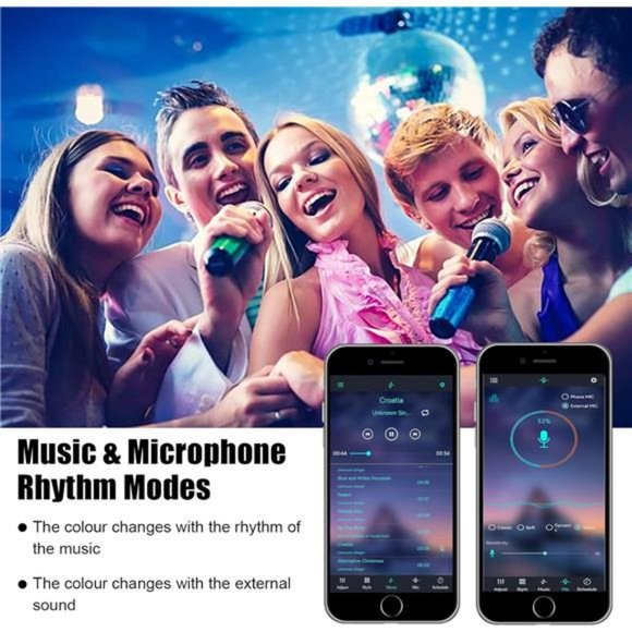 2 Pack 50W RGB Wall Washer Light, Stage Wash Light Bar, RGB Light Bar - Picture 4 of 6